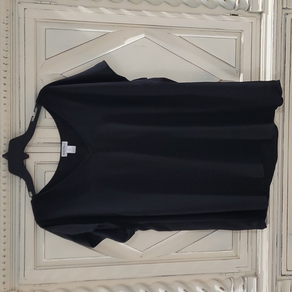 Black Dressier Maternity Shirt